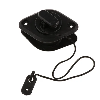 

Black Scupper Plugs , Boat Drain Valve Cap Accessories for Kayak/Inflatable/Dinghy/Boat/ Speedboats