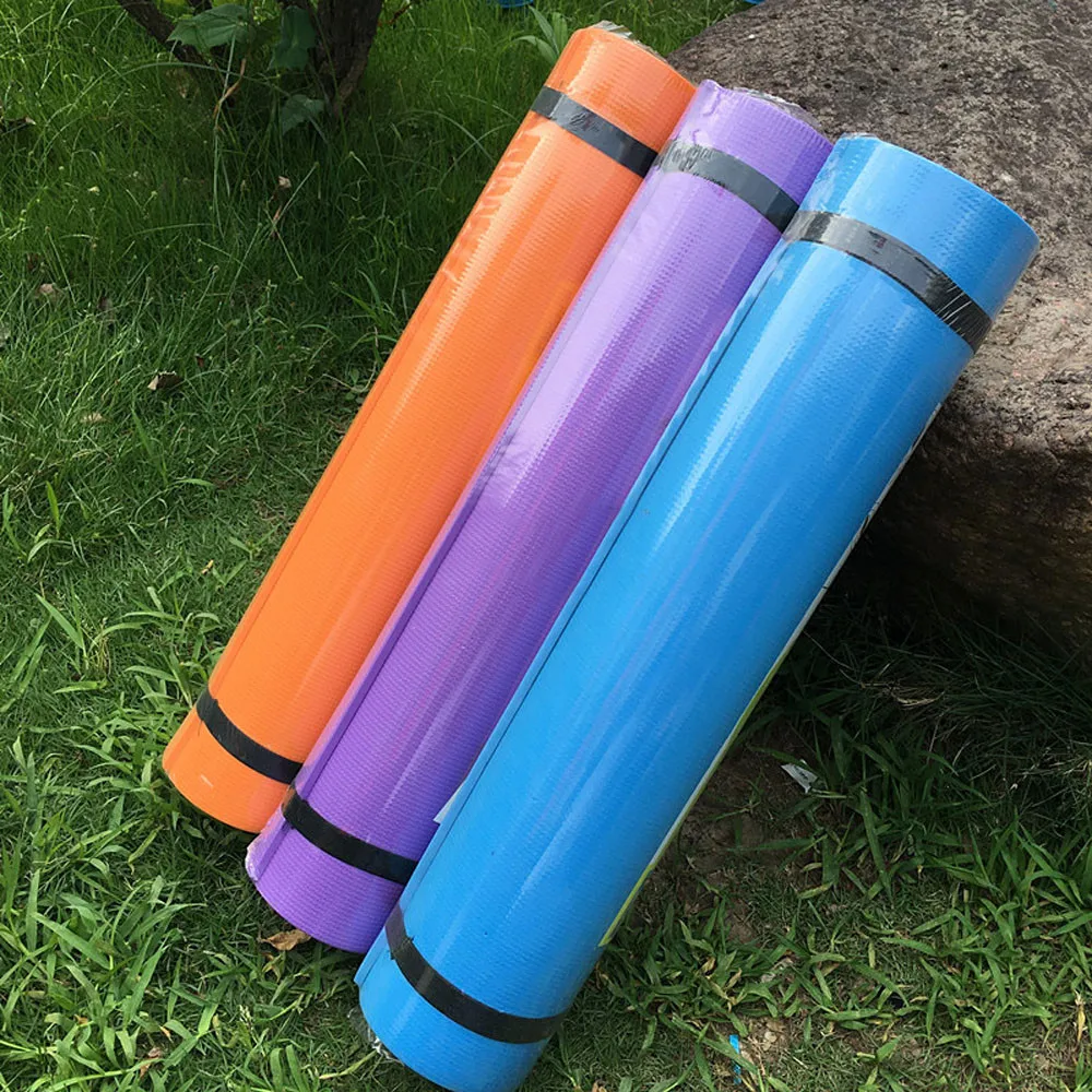4MM EVA Thick Durable Health Equipment Non-slip Exercise Fitness Pad Mat For Beginner Environmental Fitness Gymnastics Mats 319 