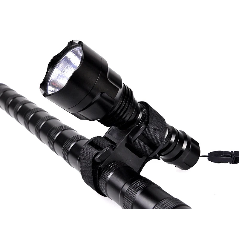 Bicycle Light Holder Universal Bicycle Headlight Holder Flashlight Rack Velcro Design MTB Bike Light Mount Accessories