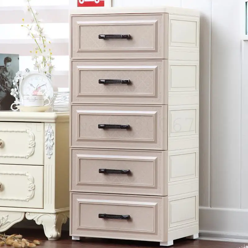 5 Layer Chest Of Drawers European Style Drawer Storage Cabinet