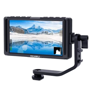 

5 Inch DSLR On Camera Field Monitor Full HD 1920x1080 IPS Video Peaking Focus Assist with 4K HDMI 8.4V DC Input Output