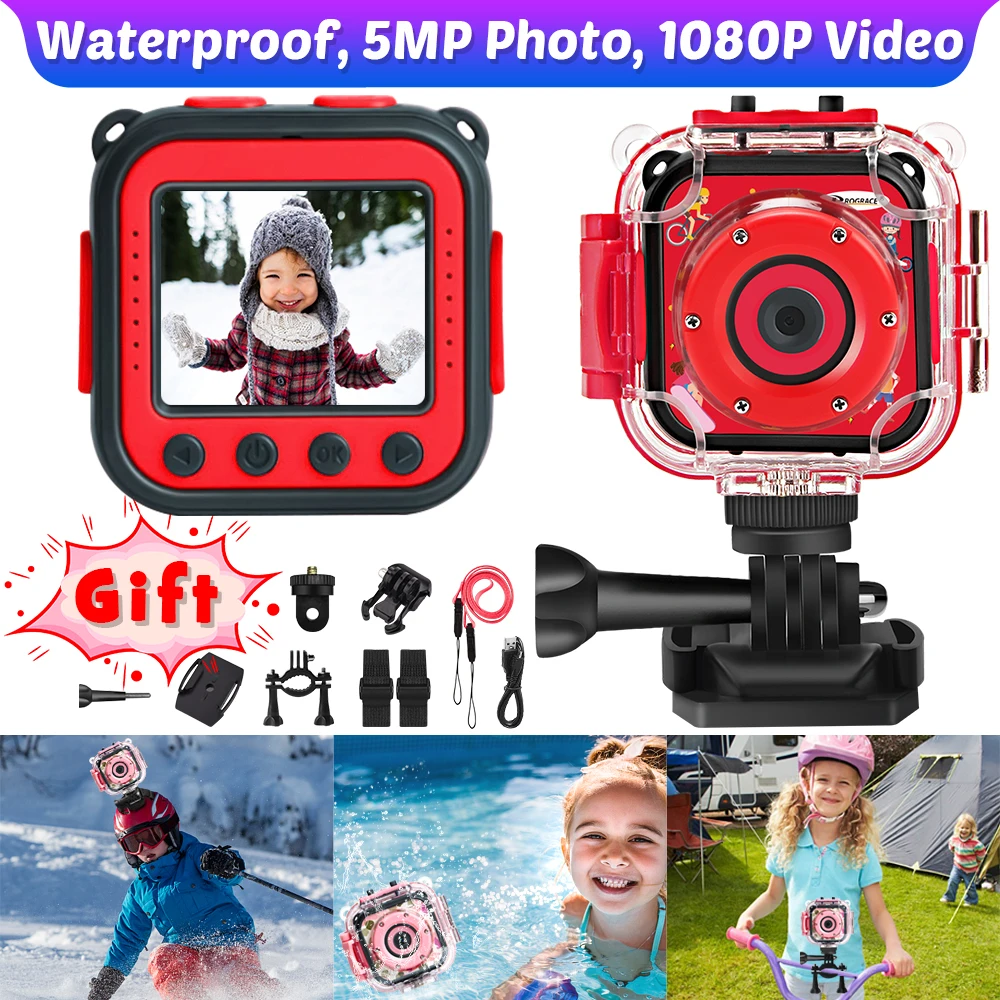 

Kids Instant Photo Camera Child Waterproof Digital Camera Action Video Camera Boys Toy Girl Gift Toys For Children Birthday Gift