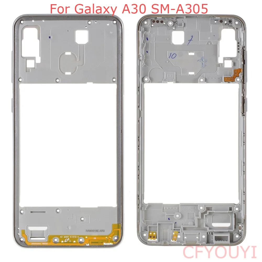 Для samsung Galaxy A30 A305 средняя рамка корпуса Запасная часть