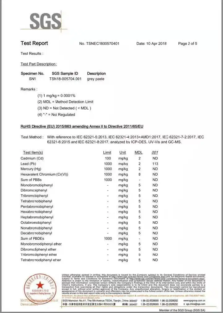 Паяльная паста без свинца с флюсом Sn42Bi57Ag1 Pb Без припоя кольцо 200 г шприц в форме иглы 50cc 20~ 38um с SGS сертификацией