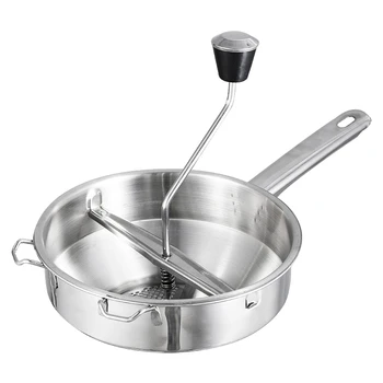 

HOT SALE Stainless Steel Rotary Food Mill Great for Making Puree or Soups of Vegetables Tomatoes Creative Home Kitchen Tools