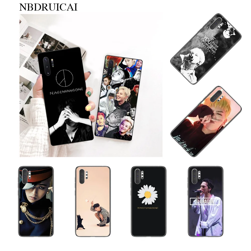 NBDRUICAI GD Bigbang G Dragon чехол для телефона Samsung Note 3 4 5 7 8 9 10 pro M10 20 30 | Мобильные телефоны и