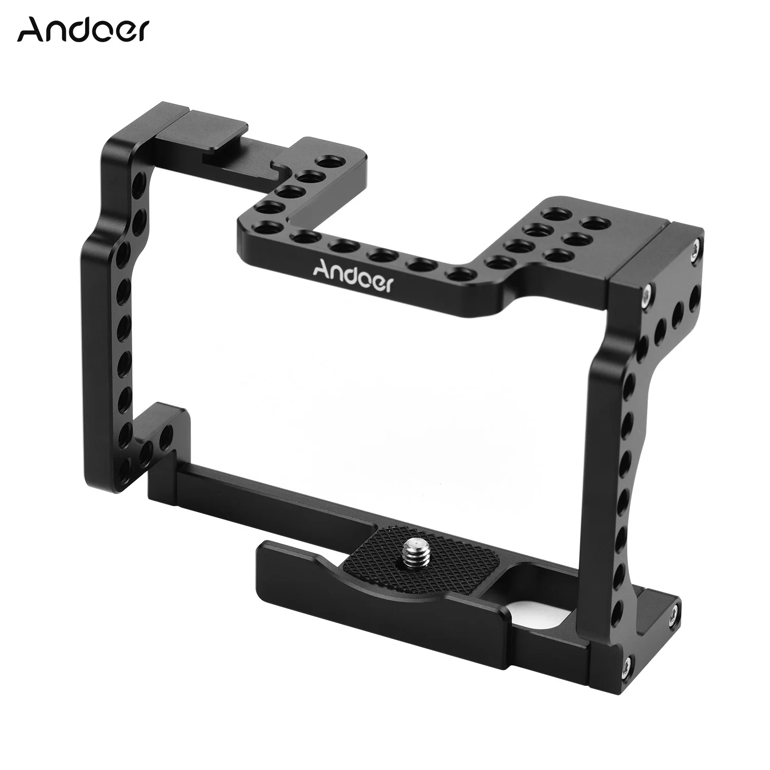 Камера Andoer Cage Rig из алюминиевого сплава 1:1 с холодным башмаком и резьбой 1/4 для