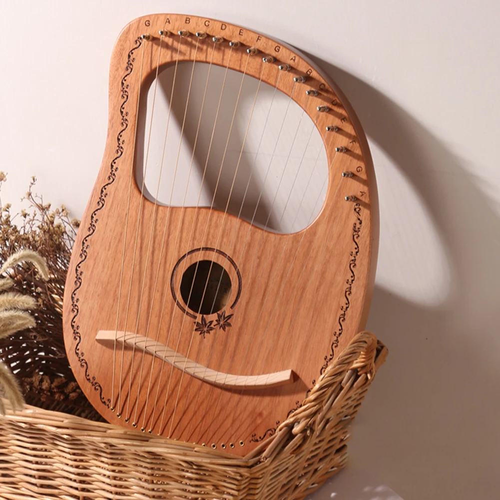 Твердые деревянные Lier арфа вечерние профессиональные практики детский подарок развлечения музыкальный инструмент путешествия звук портативный 10 16 струн