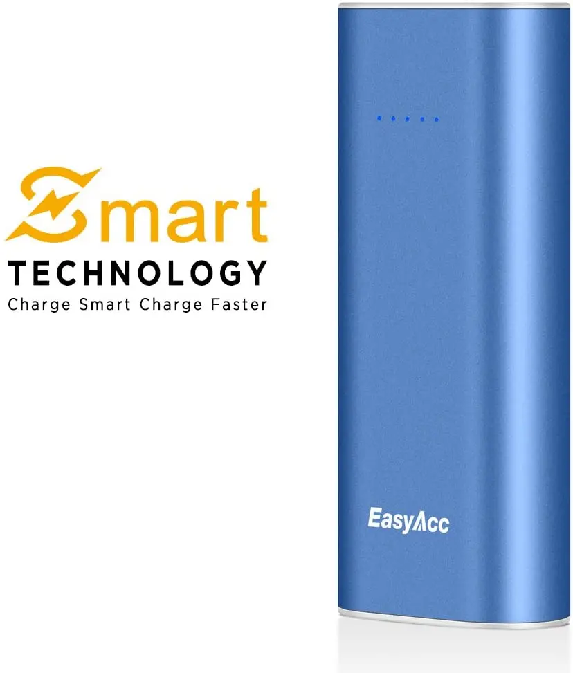 Блок питания EasyAcc 2 го поколения 6400 мАч внешний аккумулятор портативное зарядное