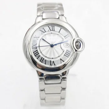 

3-pin luxury watch 36mm 42mm AAA date Quartz movement balloon men watches tick movement battery watches