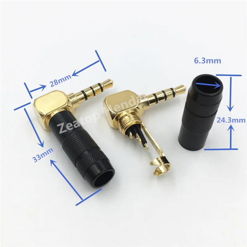 Tiang Plug 3.5 Stereo Male Audio Jack 