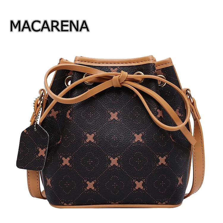 

NEW designer bags famous brand women bags 2020 mini Printing Bucket handbag designer bags