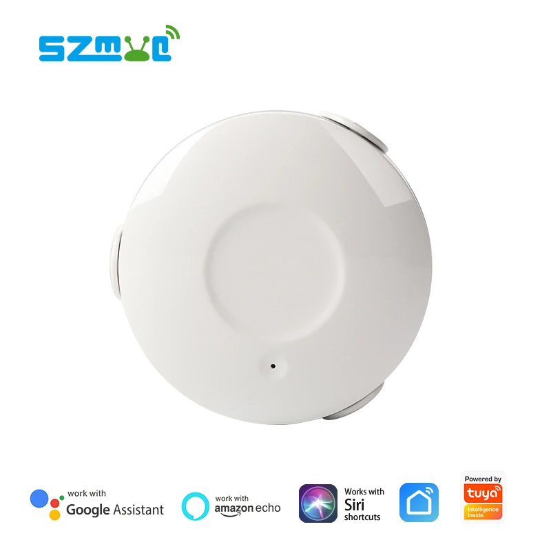 Tuya  WiFi Water Leak Detector Sensor WiFi Standalone Flood Sensor Smart Life App Push Notification Smart Home Alarm Security