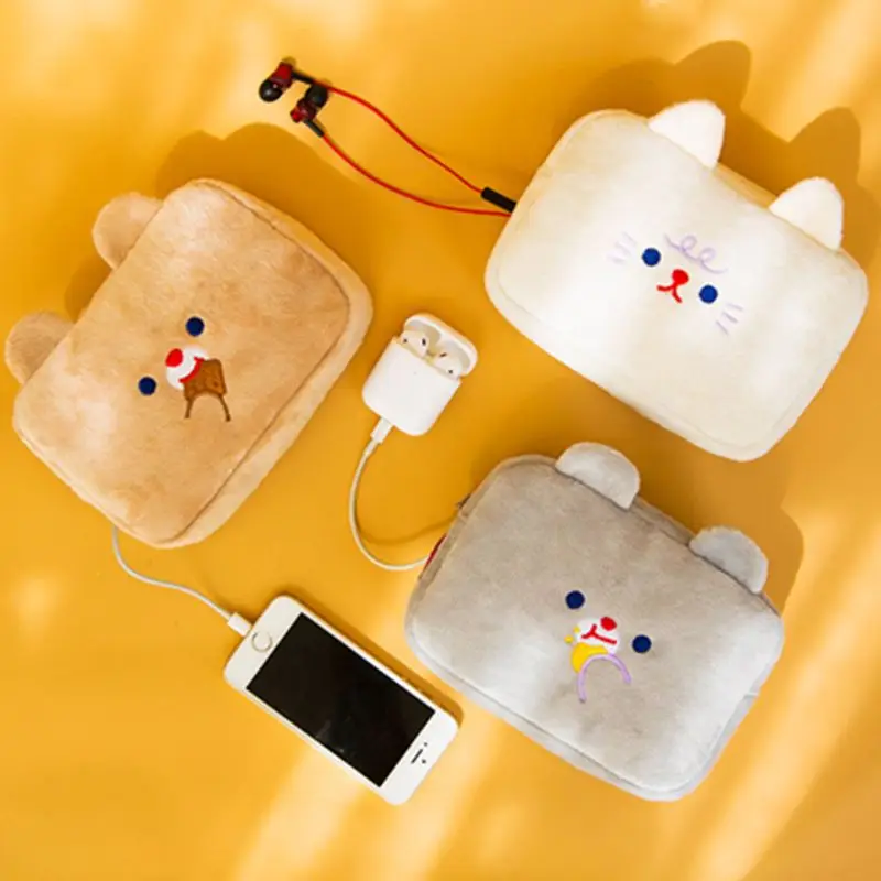 Милый чехол для путешествий с USB флеш-накопителями, сумка-Органайзер, цифровая сумка для хранения, Dat