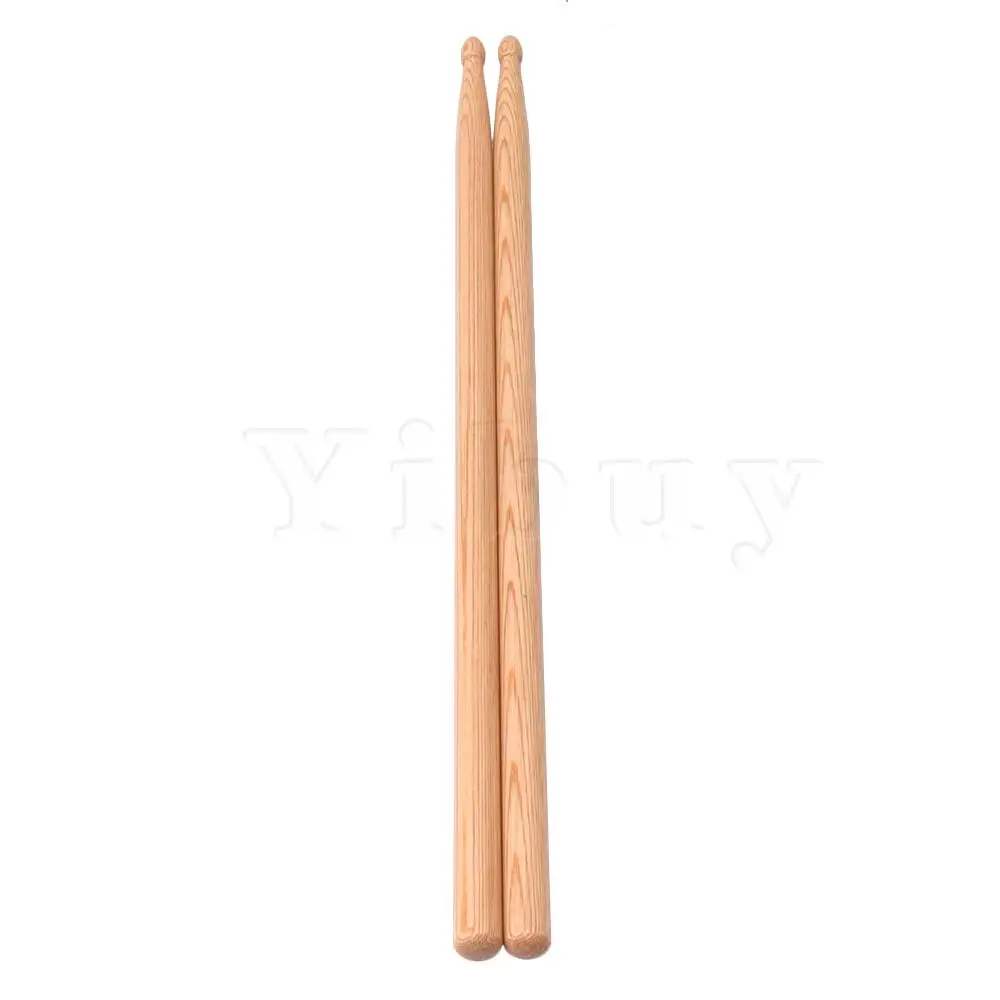 

Yibuy Oak 5A Moderate Taper Drum Stick with Wood Tip Musical Parts Set of 2