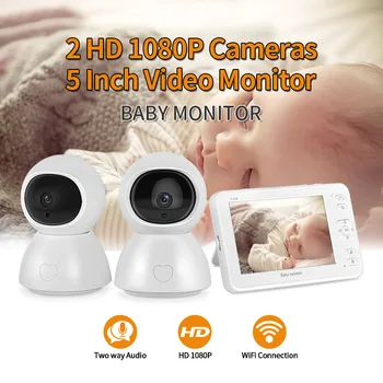 

Factory Direct Sales Private Model 5-Inch Baby Monitor Baby Monitor Monitoring Photography Camera