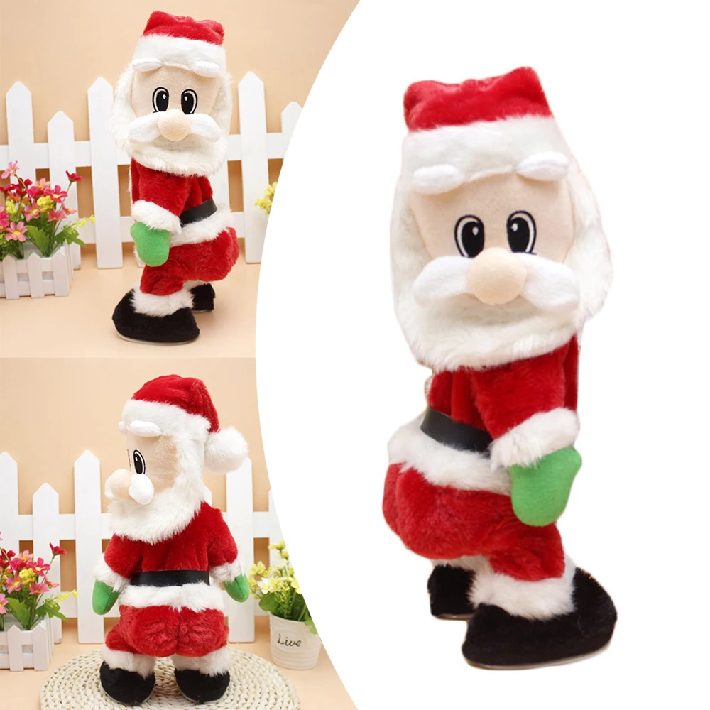 Christmas Singing Dancing Santa Xmas Gift Toy Musical Novelty New Animated Fun 