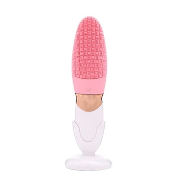 

Electric Silicone Facial Cleansing Brush Face Pore Cleaner Ultrasonic Vibration Waterproof Face Washing Tool Face Scrubber