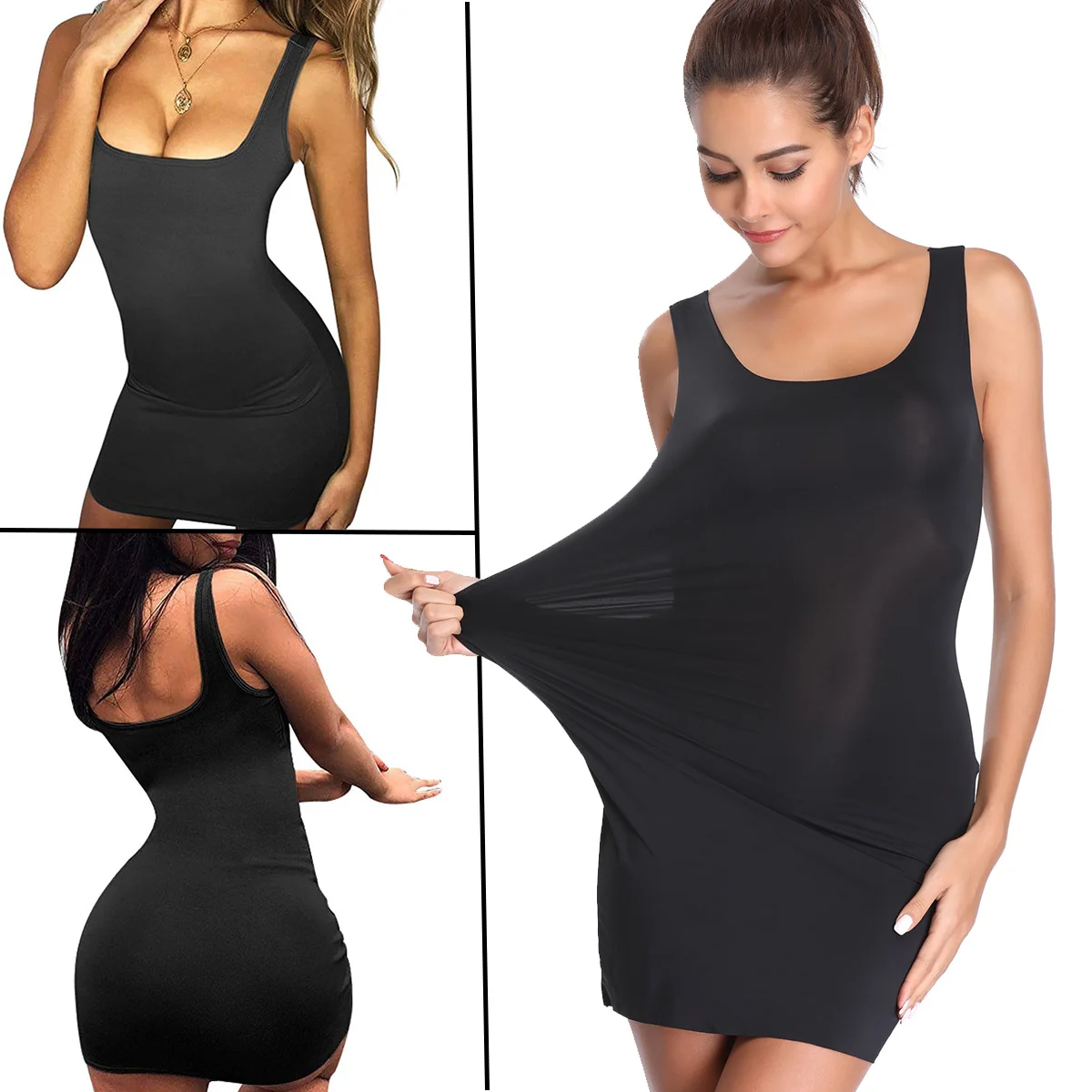 tummy control dress slip