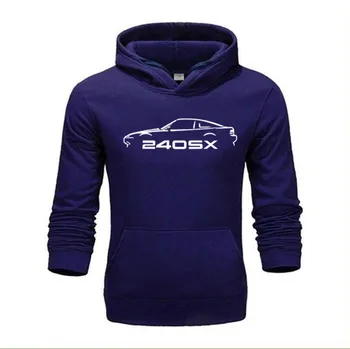 

Men's Printed hoodies Brand Clothing NISSAN 240SX JAPANESE INSPIRED CAR hoodies top quality cotton High Quality Size XS-4XL
