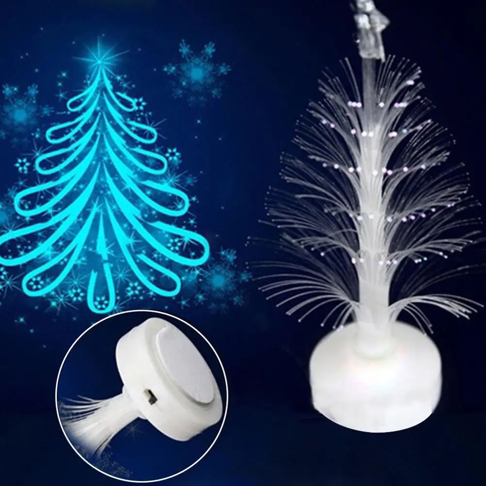 

Christmas Tree Multicolor Changing LED Light Lamp Home Party Wedding Decor Exquisite Xmas Trees Festive Party Supplies