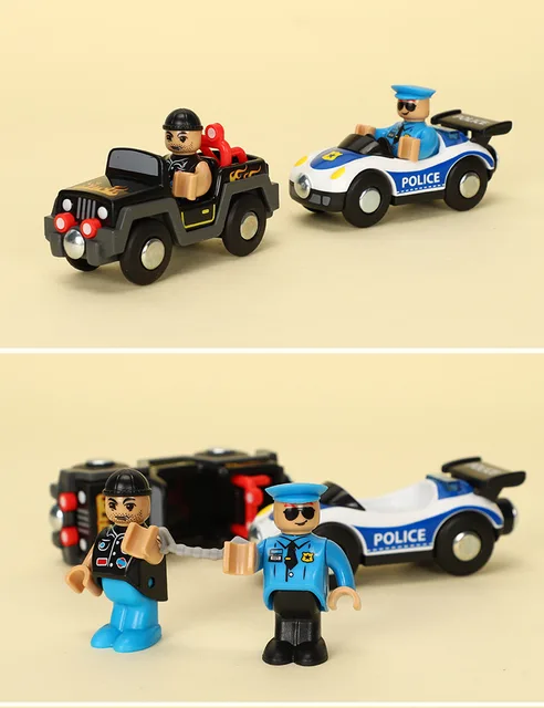 Camion de pompier - Accessoires De Voie Ferrée Magnétique En Bois, Camion  De Pompiers, Voiture De Police, Amb - Cdiscount Jeux - Jouets