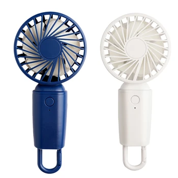

Handheld USB Rechargeable Fan , Light Cooler Portable Adjustable Desktop Cooling Fan