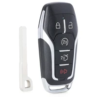 KEYECU 5 ปุ่มสําหรับ Ford Fusion Explorer Edge Mustang F150 F250 2015 2016 2017 M3N-A2C 31243300   Smart ID49 902MHz กุญแจรีโมท 2