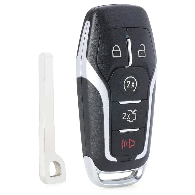 KEYECU 5 ปุ่มสําหรับ Ford Fusion Explorer Edge Mustang F150 F250 2015 2016 2017 M3N-A2C 31243300   Smart ID49 902MHz กุญแจรีโมท 2