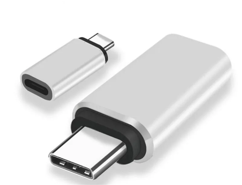 Type-C для Lightnin Женский к USB-C мужской зарядный кабель адаптер для зарядки тип-c алюминиевый сплав конвертер для телефона Hua wei