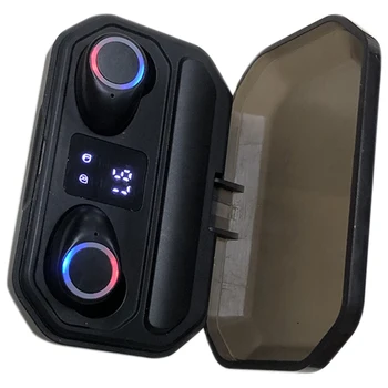 

Wireless Headphones Bluetooth Earphones Charging Box LED Display with Microphone Sport Waterproof Headsets Earbuds