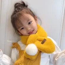 Мягкий детский шарф для мальчиков, шарфы для девушек, Дамская шаль, накидка, мягкая мода, кавайные уши, Осень-зима, детский шарф, женский шарф