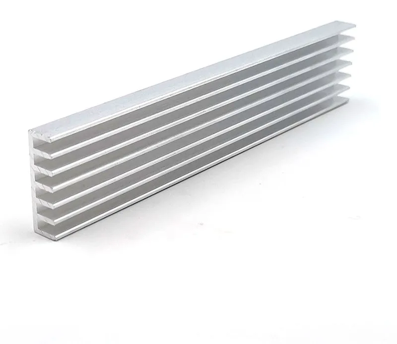 Description Picture 4 of item3PCS 100x20x6mm Strip Aluminum Heatsink for COB LED Bar Light Radiator 100mm 10CM Heat Sink Board 2cm Width Hot Dissipation