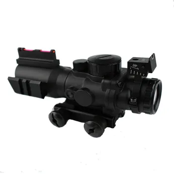 preço Tático 4x32 Riflescope Reflexo óptica Visão Scope Exército Equipamento De Caça Sniper Arma Rifle Vista 20mm Ferroviário Para Airsoft Tiro
