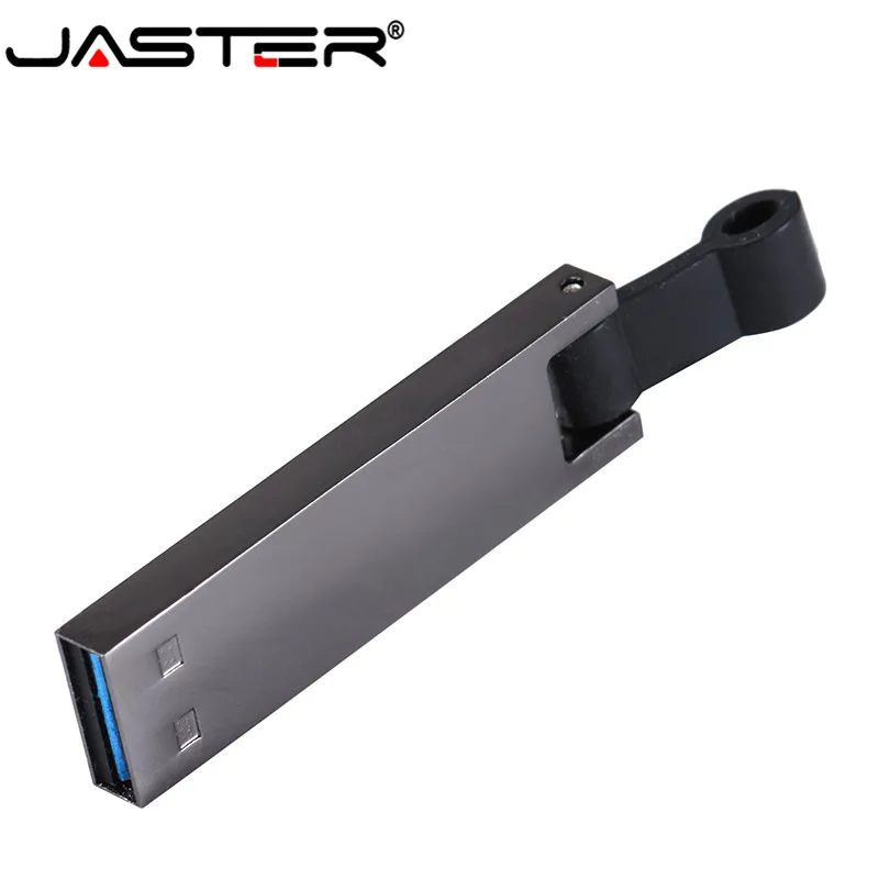 JASTER USB 2,0 металлический флеш-накопитель с логотипом на заказ 4 ГБ 8 ГБ 16 ГБ 32 ГБ 64 Гб 128 ГБ Флешка карта памяти