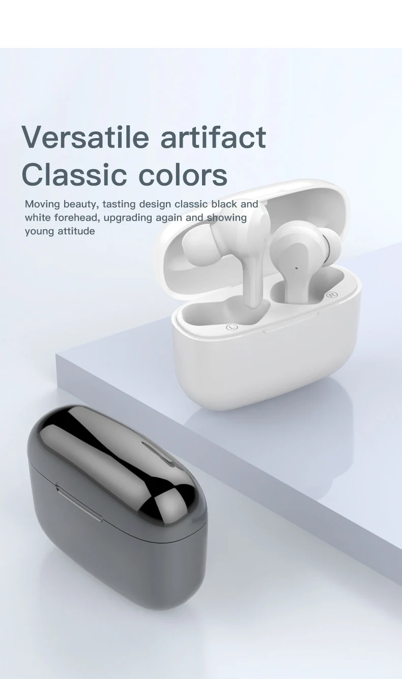 TWS True Wireless Bluetooth 5 0 Headphones Earphones Earbuds in ear Waterproof IPX7 for iPhone Xiaomi Huawei One Plus