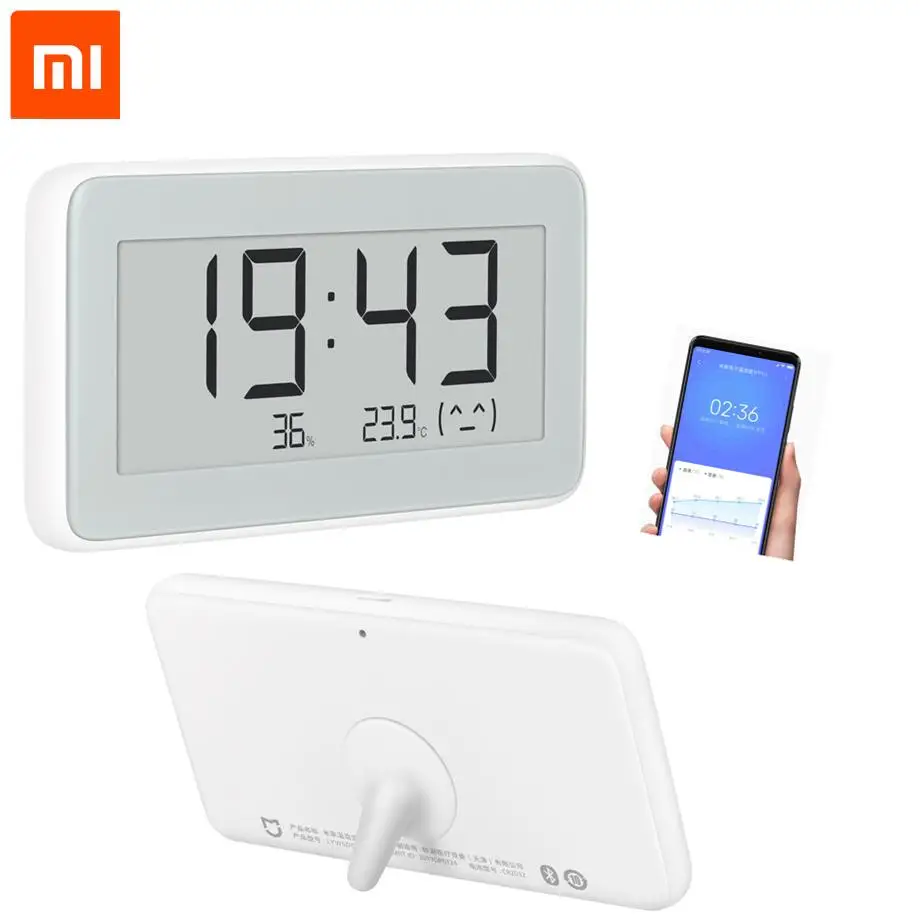 часы-погодная станция xiaomi mijia temperature and humidity electronic watch white. часы-гигрометр xiaomi mijia bt4. термометр xiaomi mijia hygrometer bluetooth. миджия метеостанция 601 купить. Xiaomi mijia bt4.