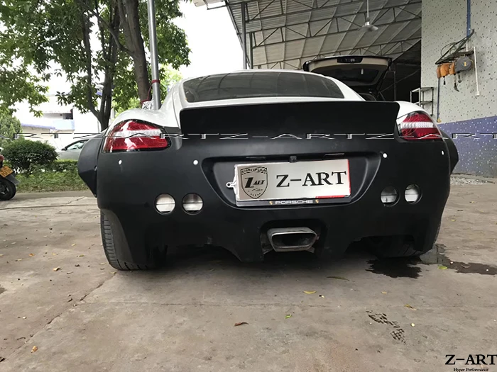 2005-2011 Z-ART для Porsche Cayman Rocket body kit широкий обвес для Porsche 987 Boxster Cayman tuning body kit