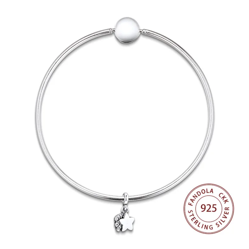 Me серия, 925 пробы, серебро, My Shooting Star, Висячие Подвески, бусины для изготовления ювелирных изделий, подходит браслет в европейском стиле Argent kralen