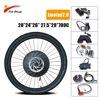 

36V Imortor Electric Bicycle Conversion Kit 20" 24" 26" 27.5"700C 29" Battery with USB Pug Connect Iphone Electric Bike Motor
