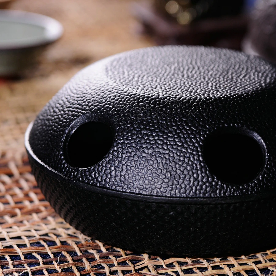 Honeycomb Cast Iron Teapot Warmer Burning Stove Heating Tea Pot Warmer Stoves