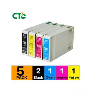 5X T676xl cartucho de tinta Compatible para mano de obra Pro WP-4090 WP-4520 WP-4530 WP-4540 WP-4590 WP-4533 impresora