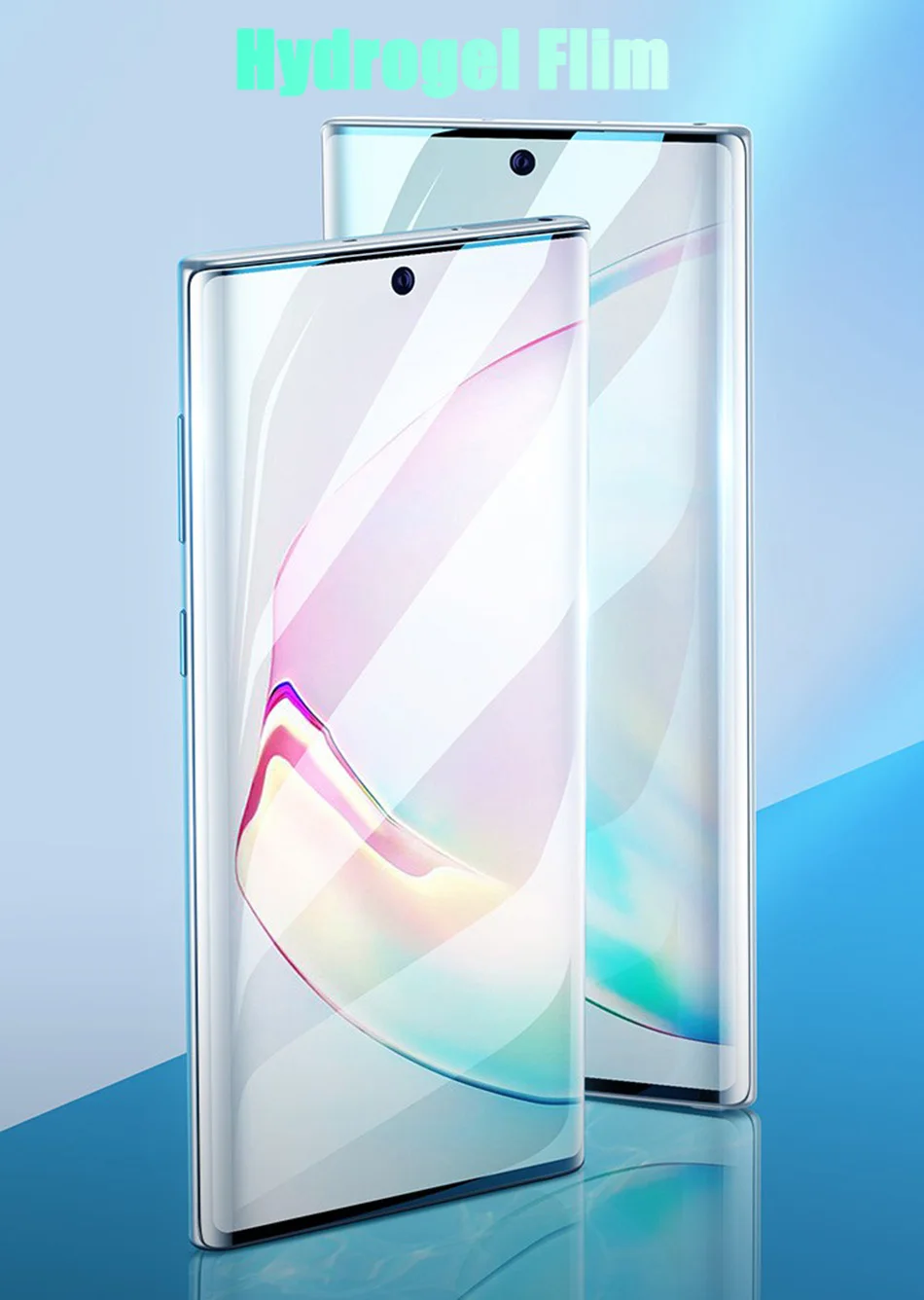 40D Гидрогелевая пленка для samsung Galaxy Note 10 S8 S9 S10 Plus Note 8 9 Защита экрана для samsung S8 S9 S7 Edge пленка не стекло