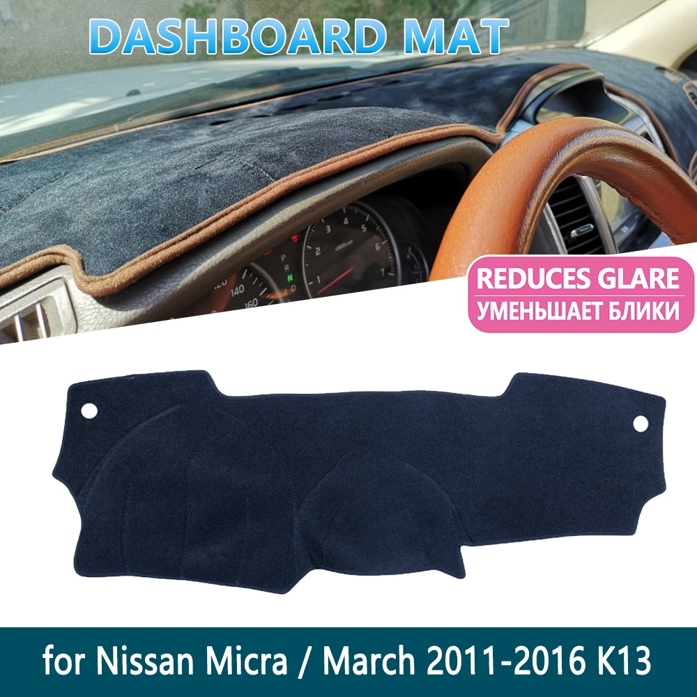 Коврик для приборной панели Nissan Micra March K13 2011 2012 2013 2014 2015 2016 | Автомобили и мотоциклы
