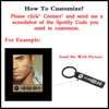 Personalized Music Spotify Scan Code Keychain for Women Men Stainless Steel Keyring Custom Laser Engrave Spotify Code Jewelry ► Photo 2/6