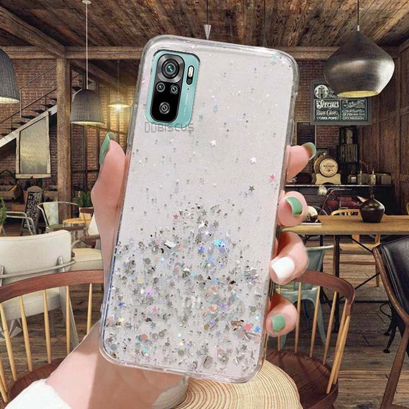 Glitter Phone Case For Xiaomi Redmi Note Sparkly Protective Cover_voghion.com