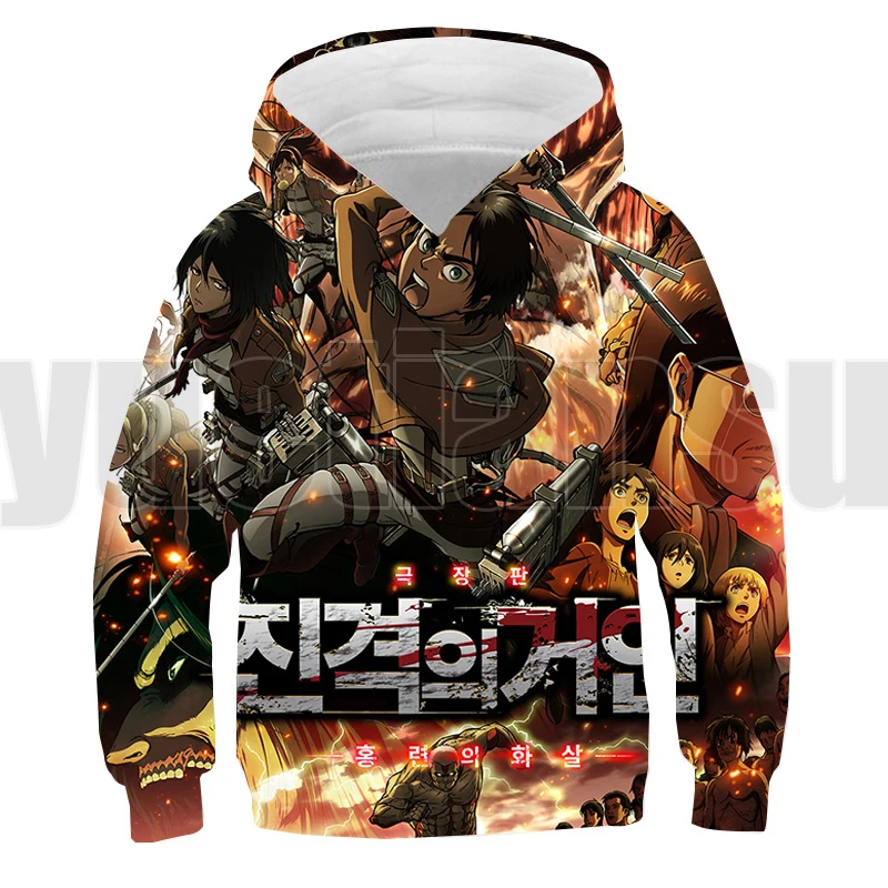 

3D Attack on Titan Hoodie Men Cloth Anime Pullovers Tops Long Sleeves Casual Hoodie Women Streetwear Sudadera Hombre Sweatshirts