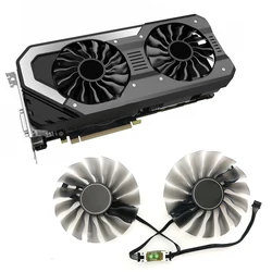 Ventilateur de refroidissement, 95mm, pour carte graphique PALIT gtx970 1080 1080ti Super JetStream GameRock GPU 