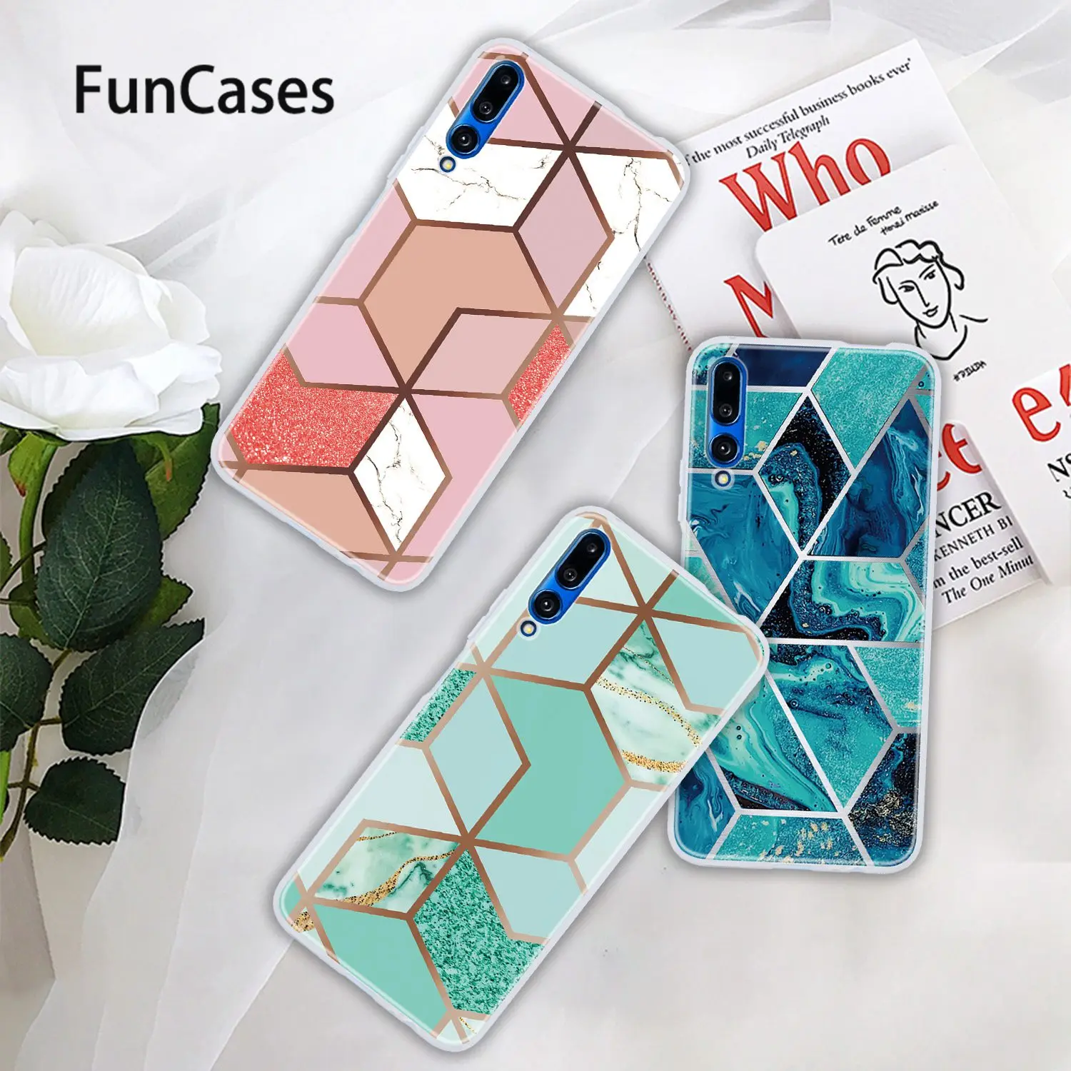Модные чехлы для мобильных телефонов Huawei P30 Plus мягкие capa Honor 9X Pro 8X P20 Lite 20i 8S 20S 20