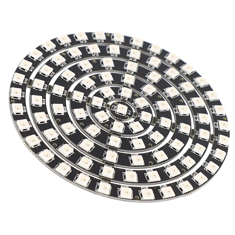 HOT-WS2812 SK6812 LED 링 5050 DC5V DIY LED 링 내장 RGB 주소 지정 LED 링
